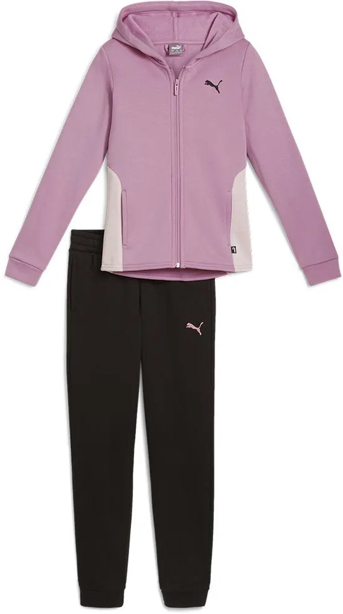 Puma 684240 Trainingspak 15-16 Years Meisjes Mauved Out