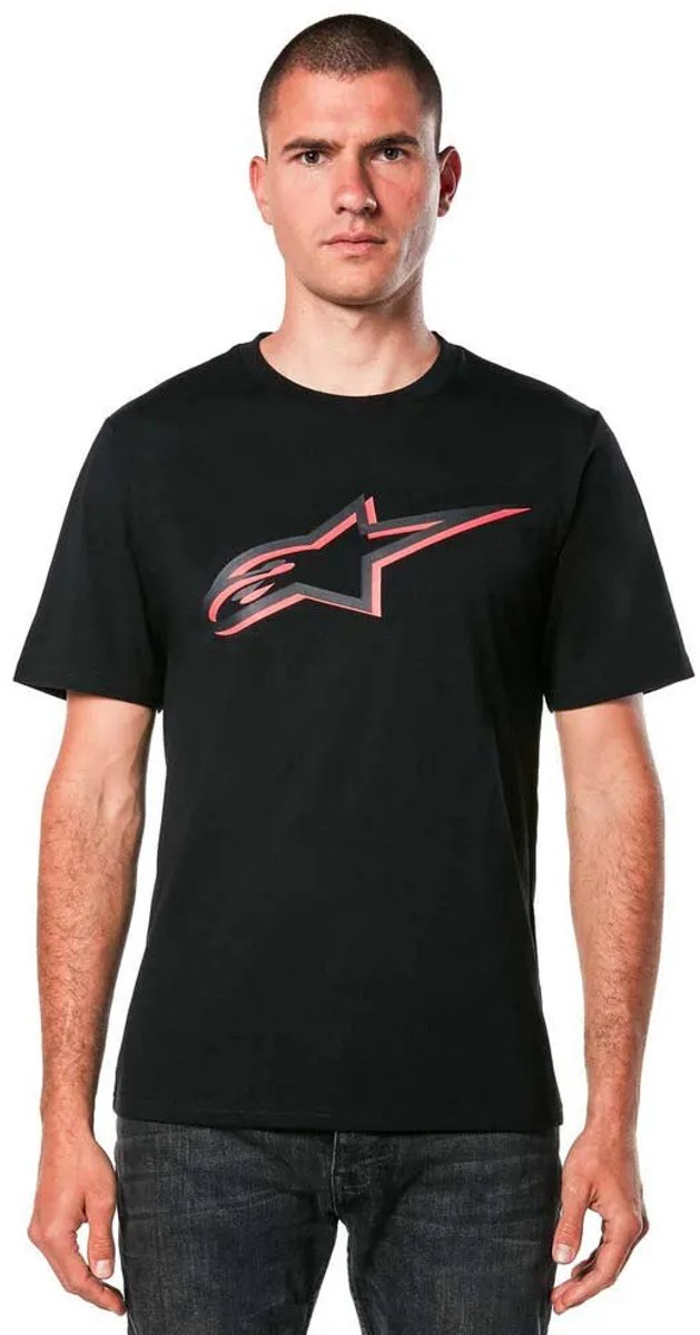 Alpinestars Ageless Shadow T-shirt Met Korte Mouwen Zwart L Man