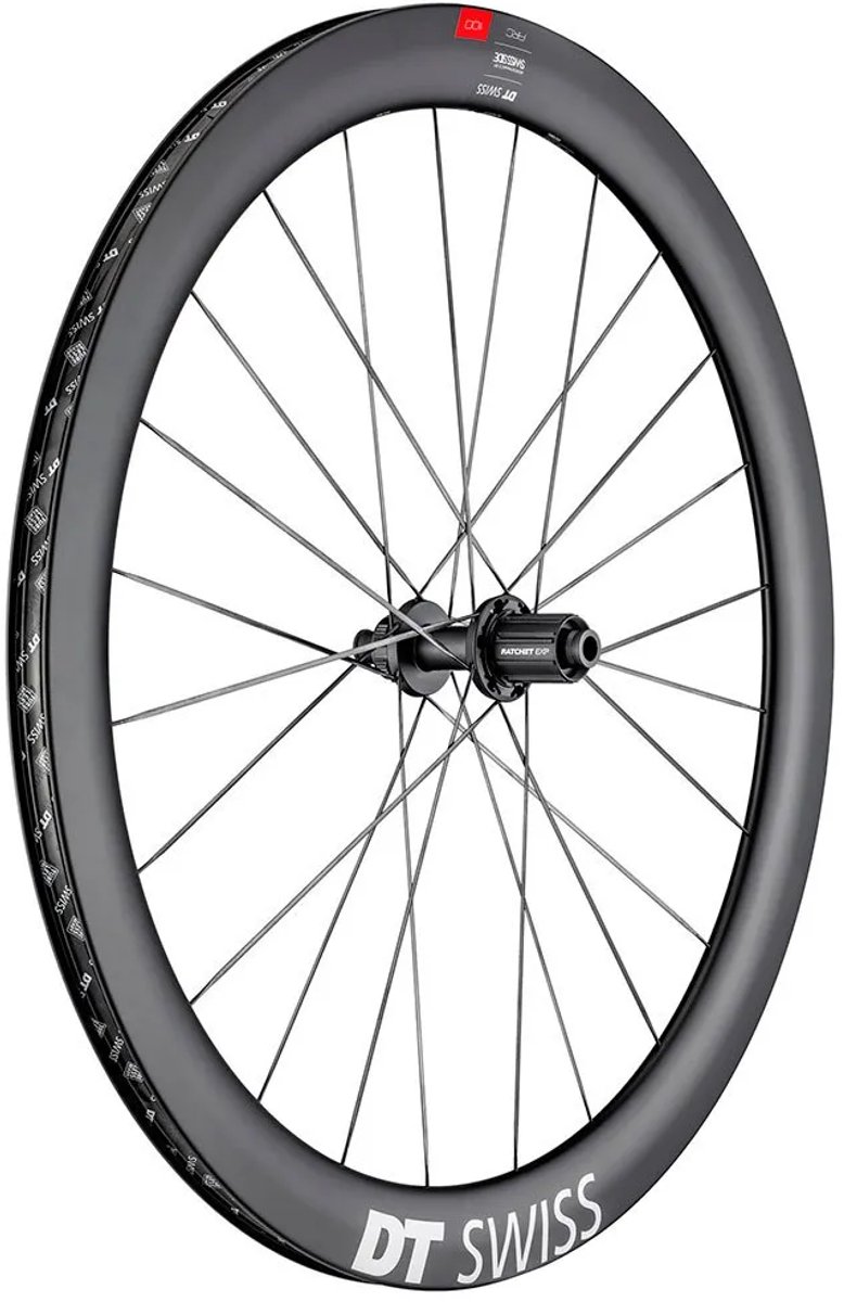 Dt Swiss Arc 1100 Dicut 50 650b Cl Disc Tubeless Achterwiel Racefiets Zwart 12 x 142 mm / Shimano/Sram HG