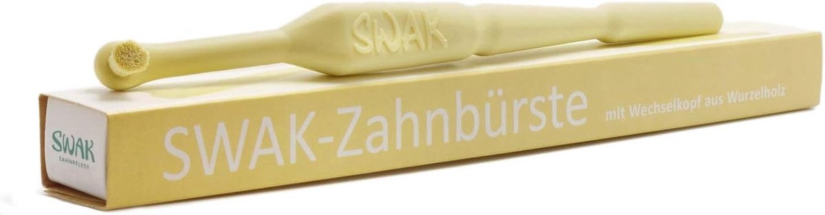 Tandenborstel met Verwisselbare Kop van Miswak Hout