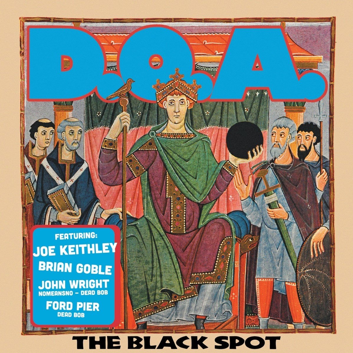 D.O.A. - The Black Spot (LP) (Coloured Vinyl)