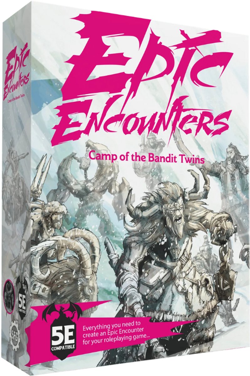Epic Encounters Camp of the Bandit Twins - RPG Miniaturen - Steamforged Games