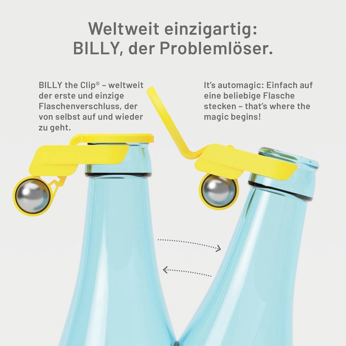 Slimme Automatische Flessendop - Herbruikbare Deksel met Insectenbescherming