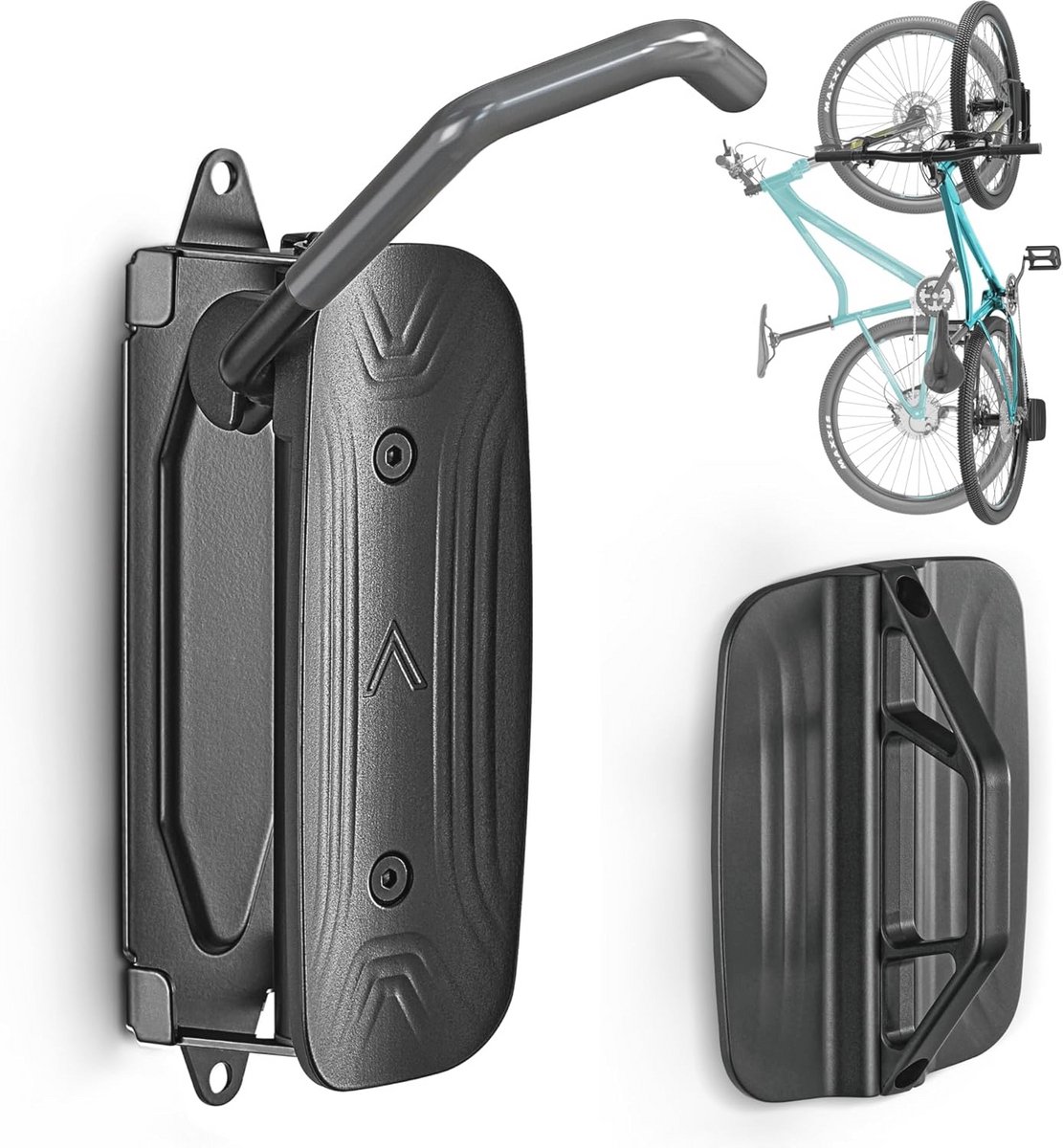 Draaibare Fietsenmuur Hanger - Ruimtebesparend Verticaal Fietsenrek voor Garage en Appartement