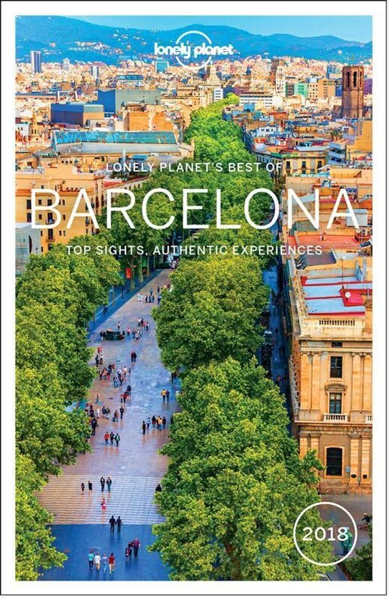 Lonely Planet Best of Barcelona 2018 - cover
