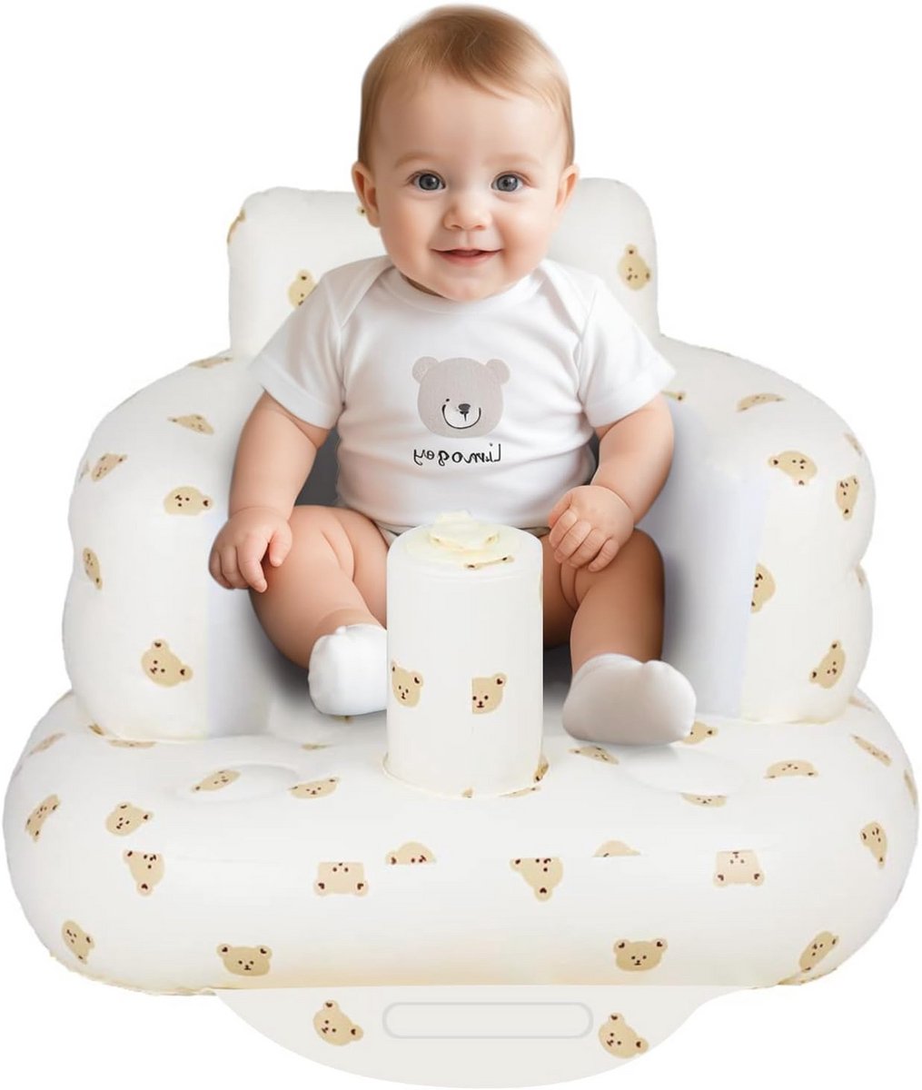 Opblaasbaar Zitje voor Baby's - Ergonomische Drijvende Stoel voor Peuters - Ideaal voor Zomer en Zwemmen