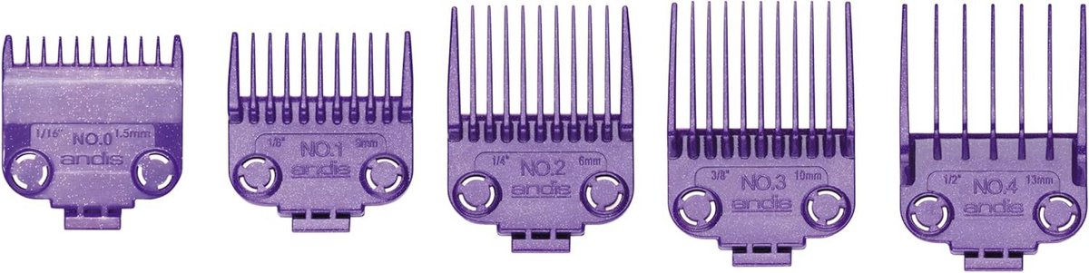 Kleine Magnetische Kam Set voor Tondeuses - 5 Stuks