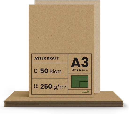Bruin Kraftpapier Rol – 30,5 Cm X 30 M, 100% Gerecycled, Stevig En Veelzijdig Voor Inpakken En Knutselen