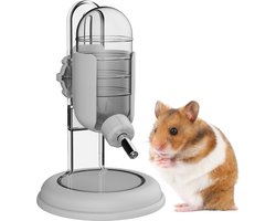 Hamster waterfles met standaard voor dwerghamsters, gerbils en muizen - 120ml