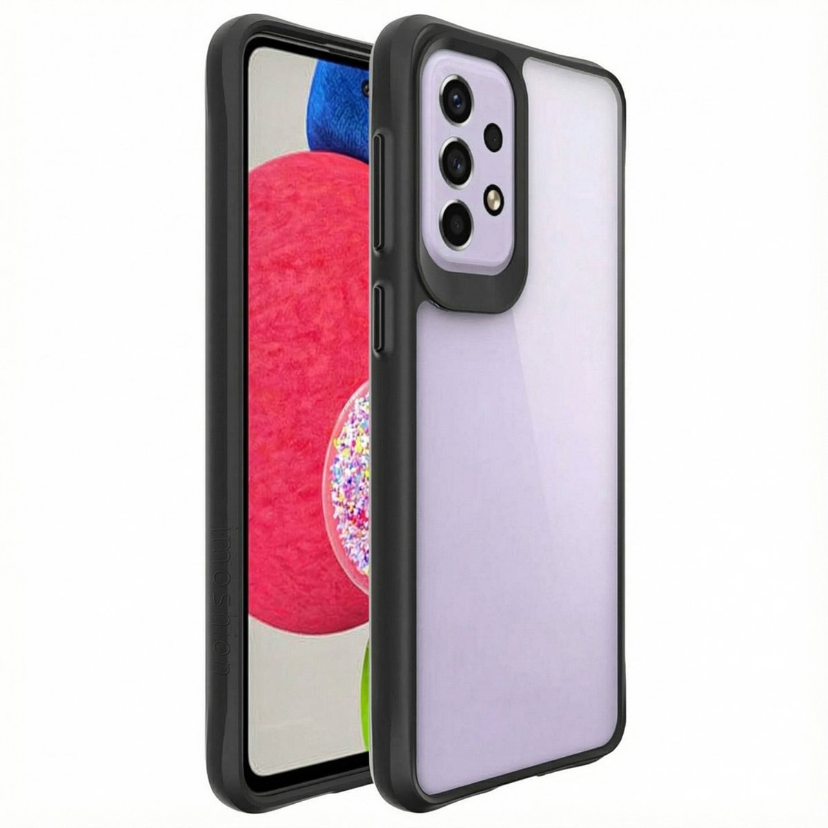 imoshion Hoesje - Geschikt voor Samsung Galaxy A33 - Hybrid Case - Zwart