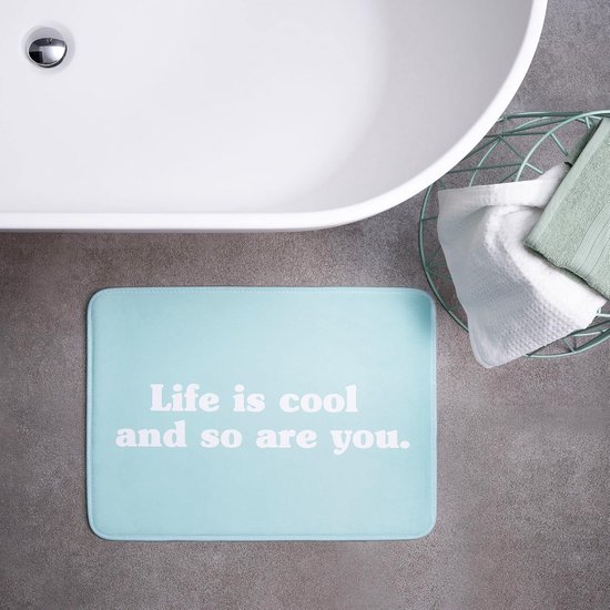 Badkleedje Absorberend Antislip 1,5 cm Zacht Schuim 50 x 70 cm - Wasbaar op 30 °C voor Badkamer Slaapkamer en Kinderkamer — afbeelding 2