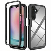 imoshion Hoesje - Geschikt voor Samsung Galaxy A25 (5G) - 360° Full Protective Case - Zwart