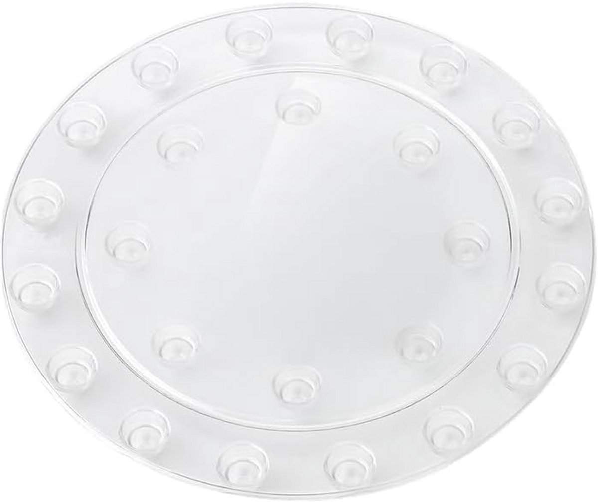 Transparante Beschermdop Rond voor Vloerpot - Diameter 25 cm