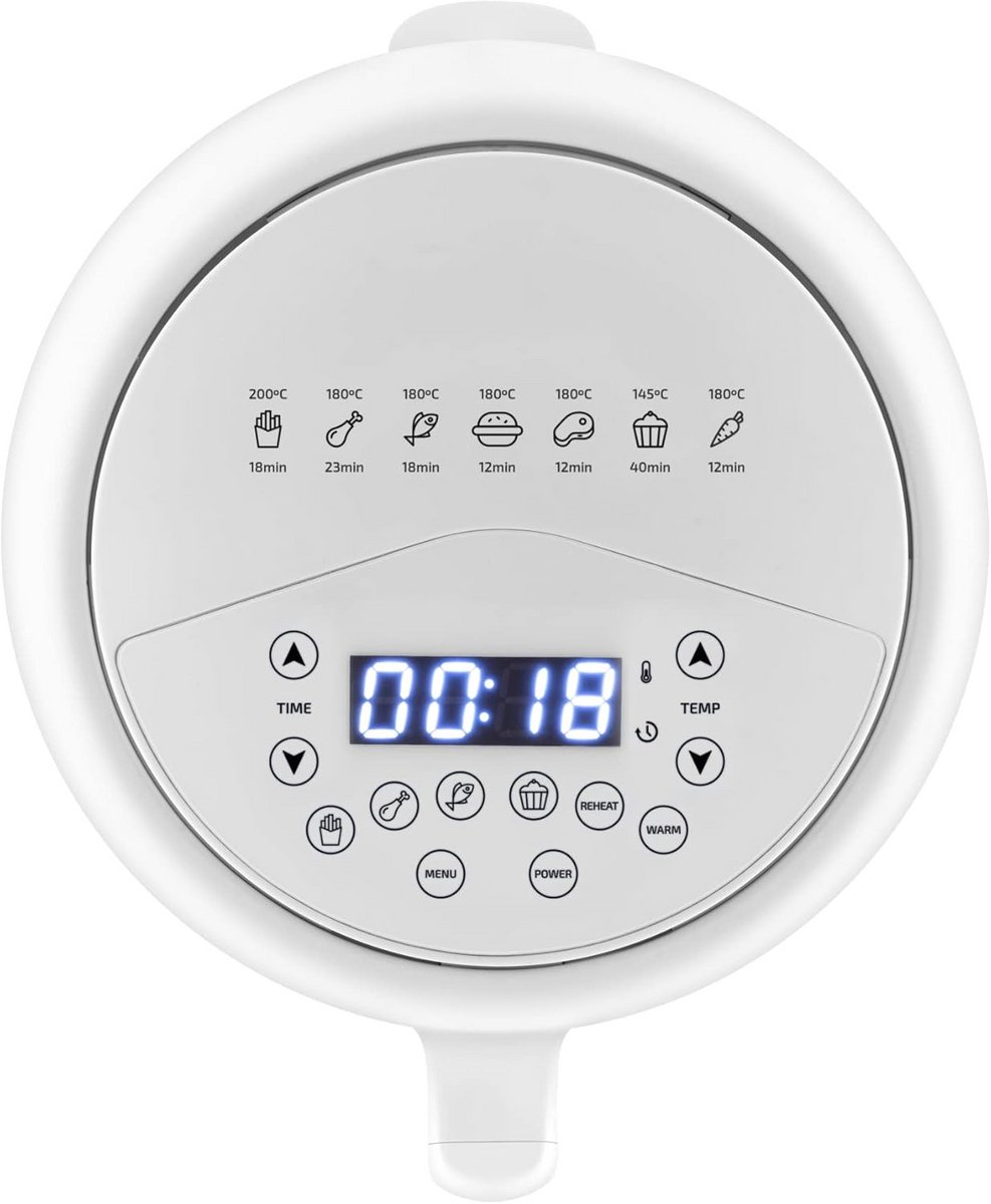 Heteluchtfriteuse 2L met 6 Programma's - Compacte Airfryer Tot 200°C