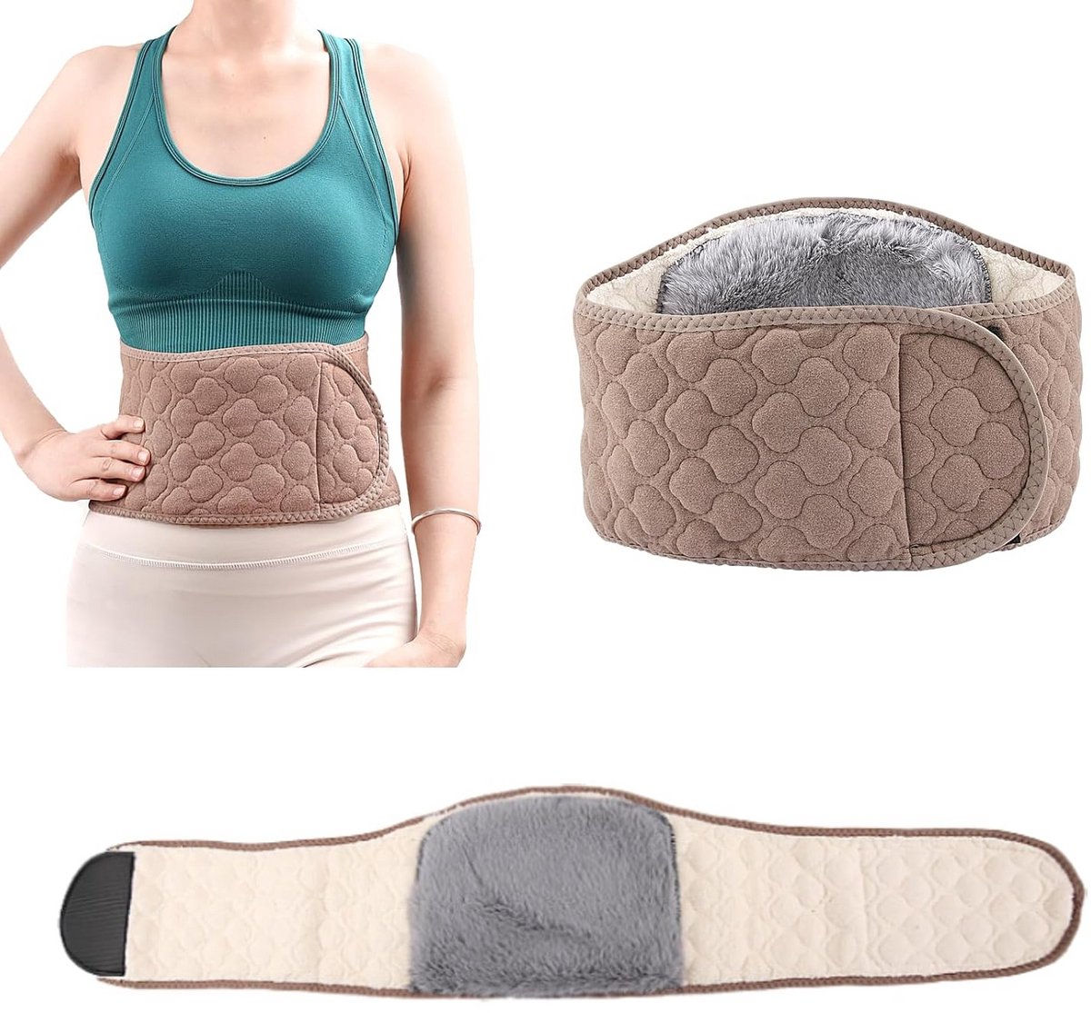 Comfortabele Taillewarmer voor Dames en Heren | Warmtegordel voor Onder Kleding