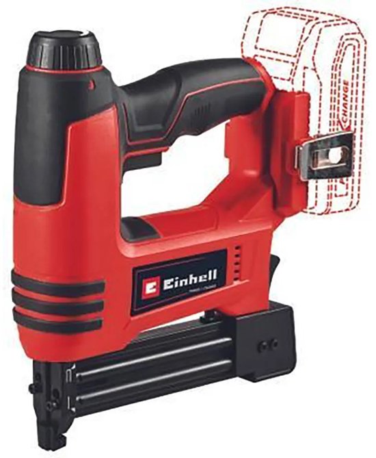 Einhell Accu Tacker TE-CN 18 Li Solo - Power X-Change - 18 V/Li-Ion - Max. 20 schoten per minuut - Incl. 300 spijkers - Incl. 300 nieten - Excl. Accu en oplader