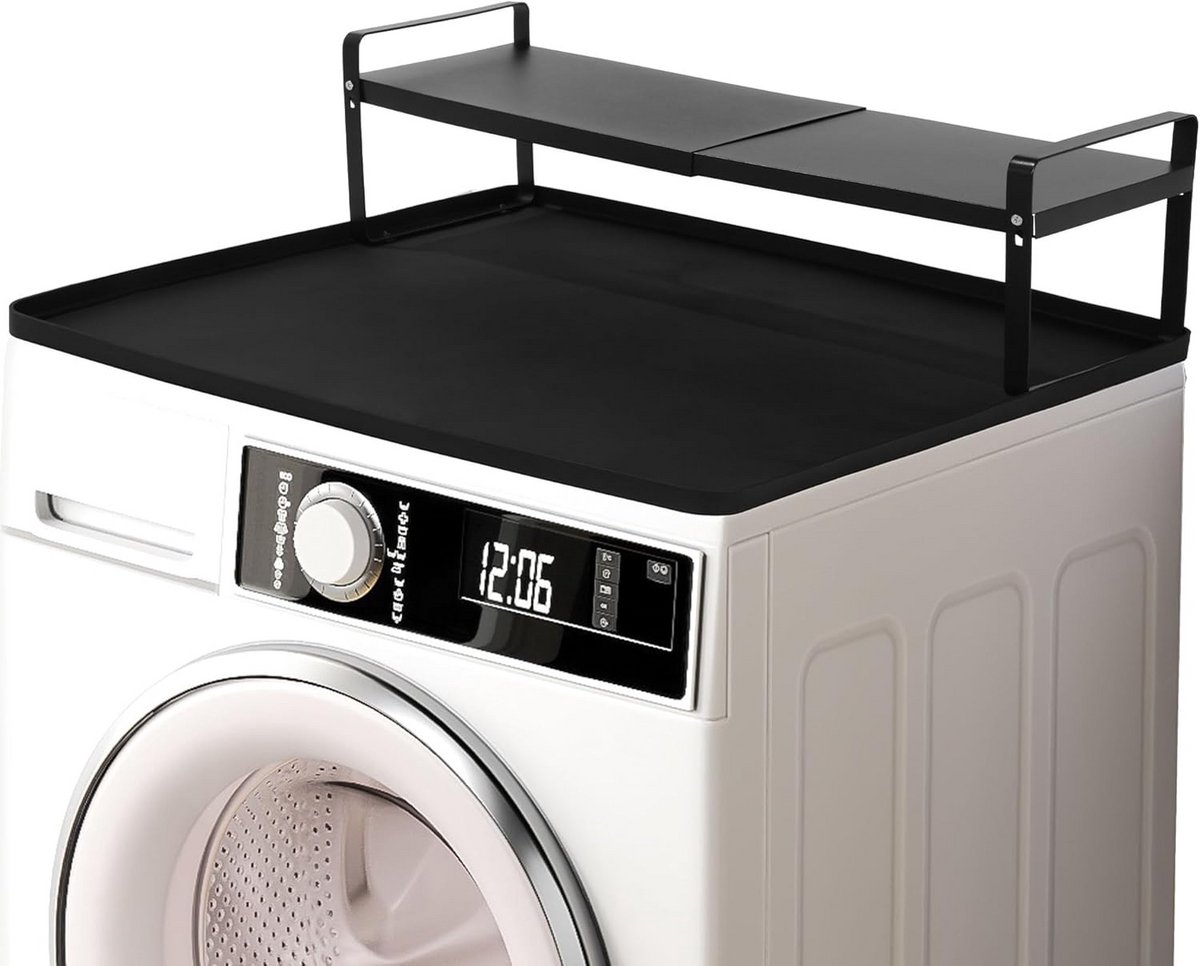 Universele Wasmachine Droger Aanrecht met Antislip en Opbergruimte