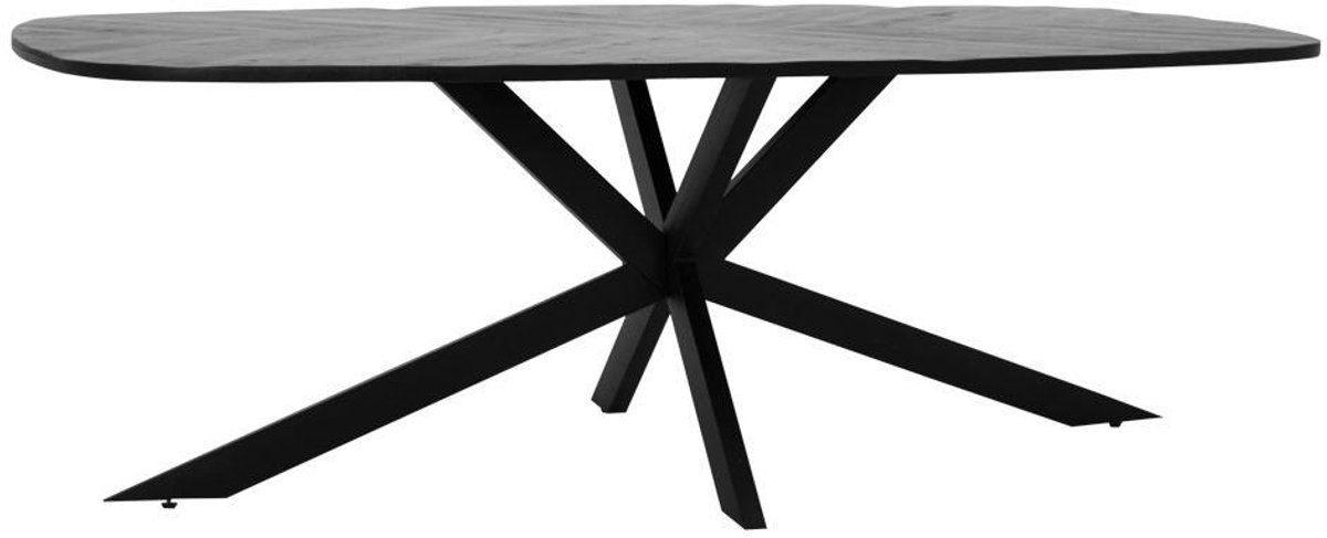 Tower Living - Silvi eettafel Deens ovaal - 240 cm - zwart