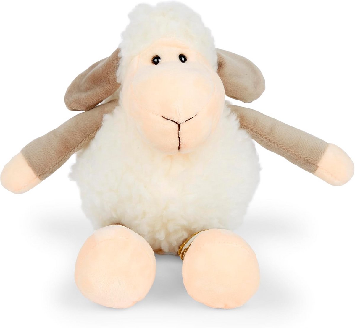 Pluche Schaap - Knuffeldier Zacht - Kind Vrolijk Maken - Extra Zachte Oren - 36 cm - Wit