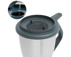 Set van 3 spatbeschermers Geschikt voor Thermomix TM6 / TM5 / TM31, siliconen spatbeschermers Geschikt voor Monsieur Cuisine Smart / MC Trend / MC Connect keukenmachines.