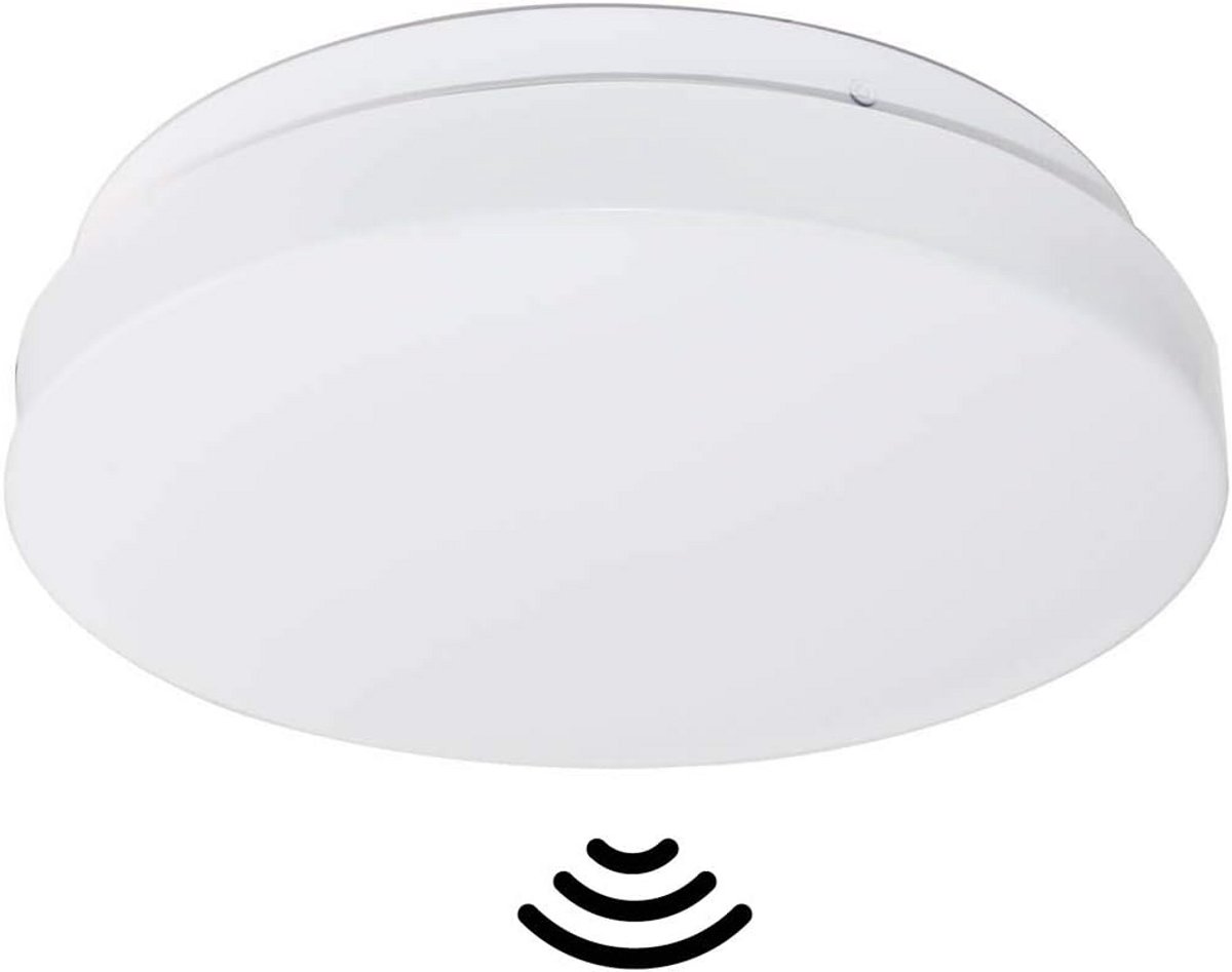LED Plafondlamp met Radar Bewegingsmelder 15W 3000K Warm Wit - Vlak Model voor Binnen