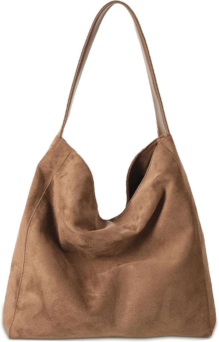Grote Dames Shopper Tas Schoudertas Imitatieleer met Magneetsluiting