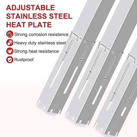 Universele BBQ Gas Grill Vervanging Rvs Buis Branders Voor
