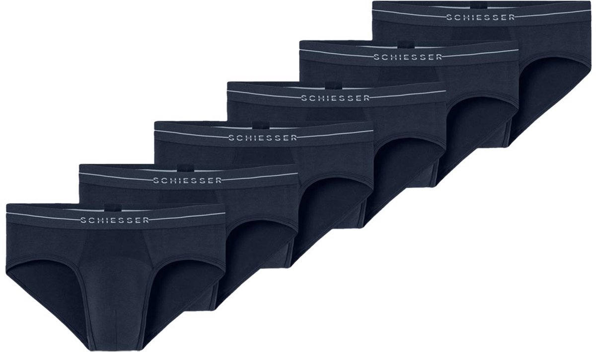 Schiesser Heren rio-slip / onderbroek 6 pack Cotton Flex
