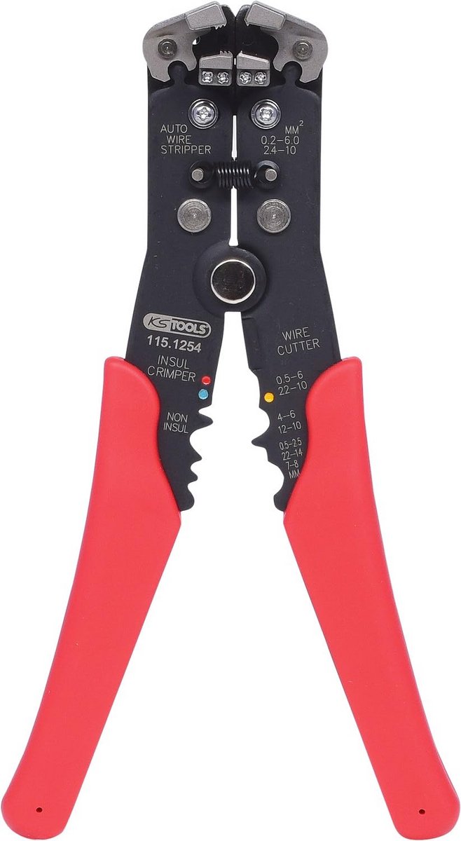 Automatische Kabelstriptang voor Elektrische Draden - Striptang met Krimp- en Snijfunctie (0.2-6mm)