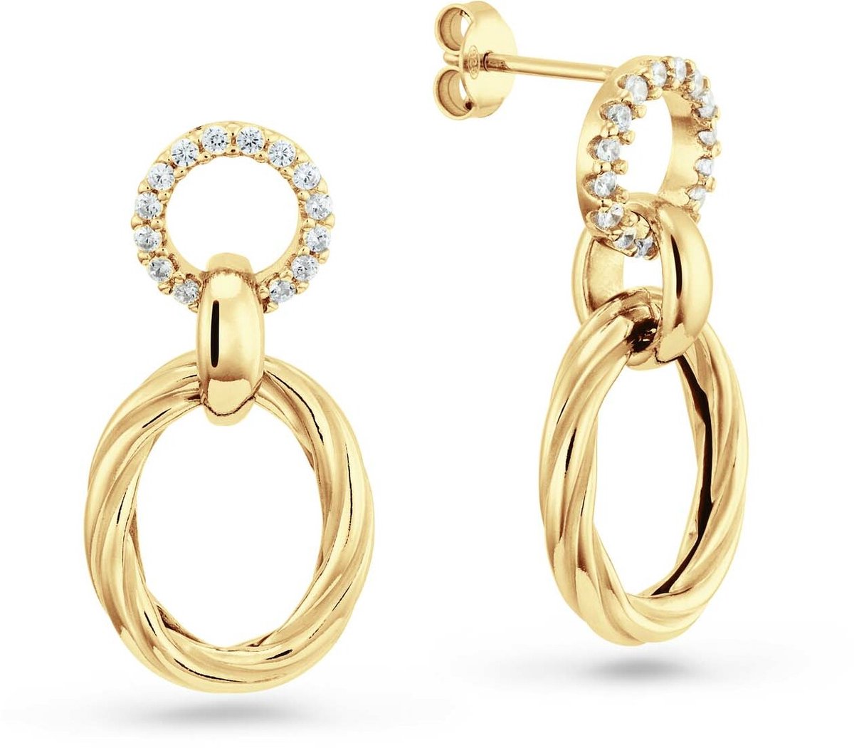 Glow 106.8684.00 Dames Oorbellen - Oorknopjes