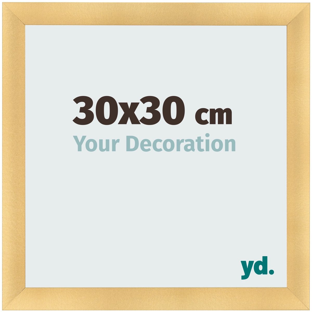 yd. Your Decoration - Fotolijst 30x30 cm - MDF - Goud Mat - Pisa