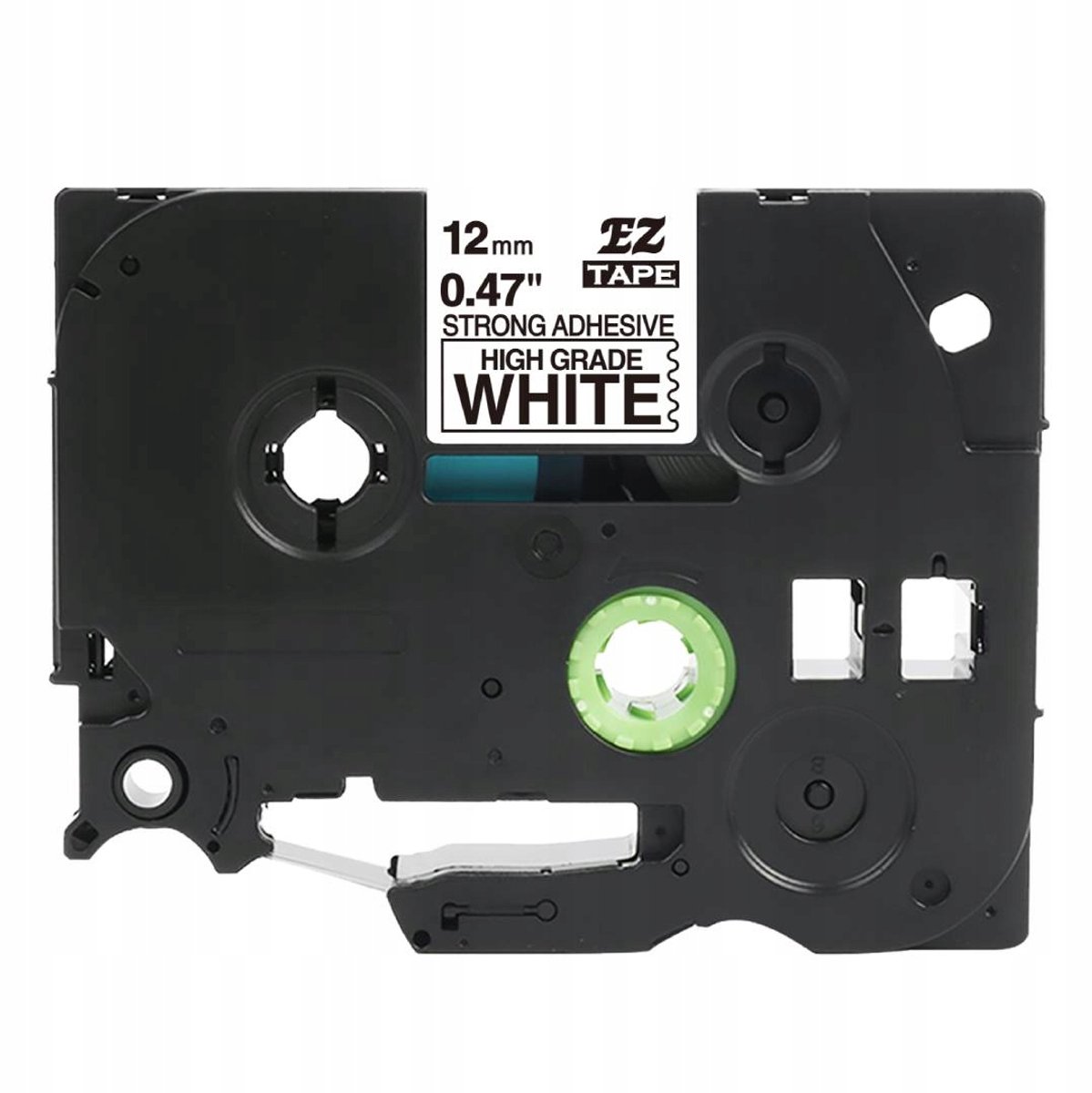Specmark TZe-S231 tape 12mm wit/zwart sterke lijm voor Brother