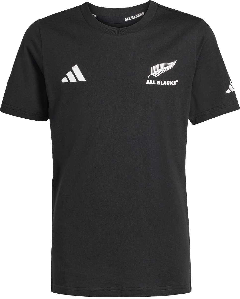 Adidas Performance All Blacks X Marvel T-Shirt Kids Kinderen Zwart
