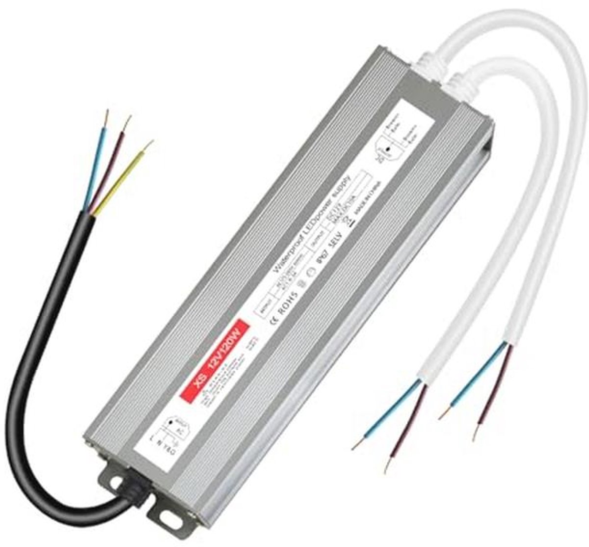 12V 120W LED Transformator - Waterdicht en Compact