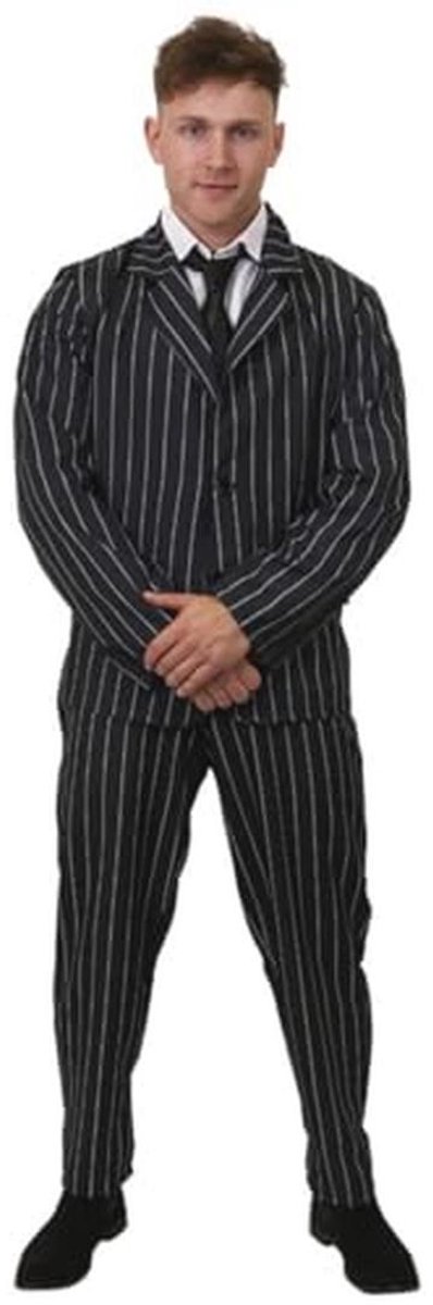 Mannen Gangster Kostuum XXL - Elegant en Comfortabel Voor Feesten