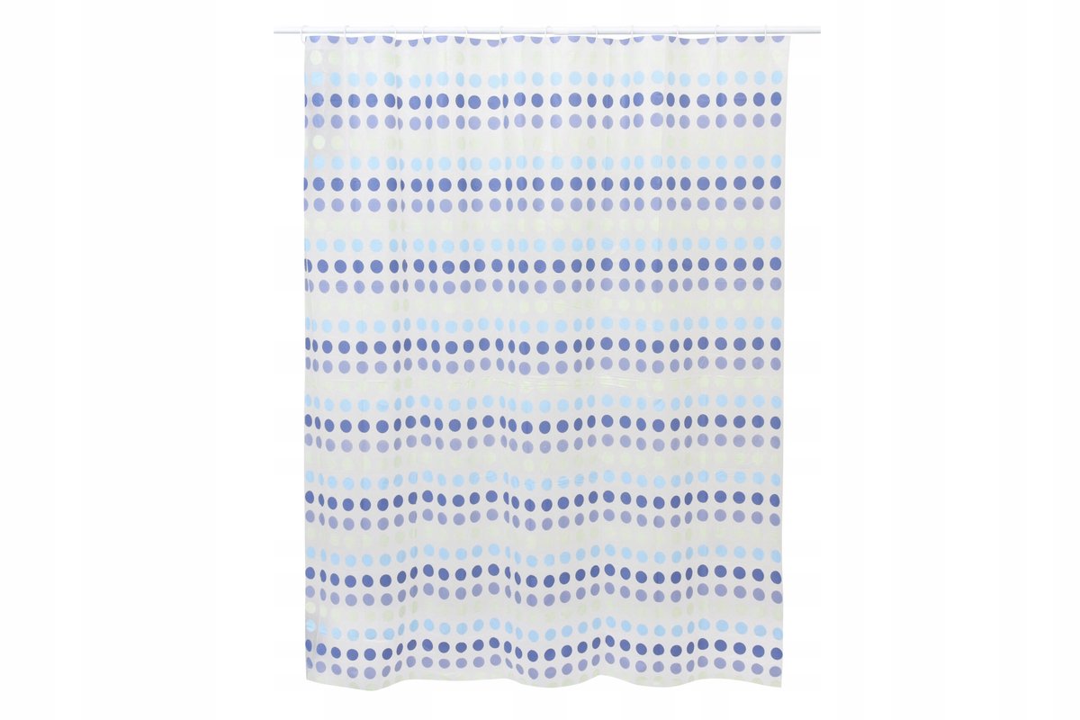 Douchegordijn Basic Punti Stippen 180x200 cm PEVA Waterdicht