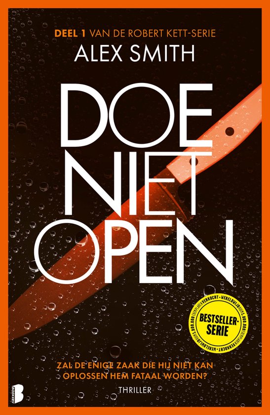 Robert Kett 1 - Doe niet open - cover