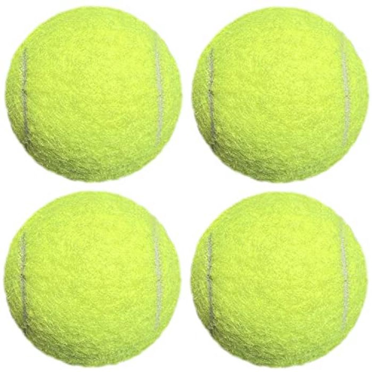 Geavanceerde Tennisballen voor Beginners - 4-pack Oefentennisballen