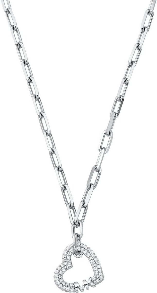 Heren Ketting RVS Roségoud Sneep Met Roze Glas - Stijlvol Sieraad