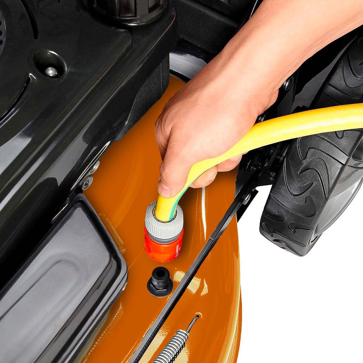 Zelfrijdende Benzine Grasmaaier 40cm 145cc met Mulchfunctie thumbnail 4