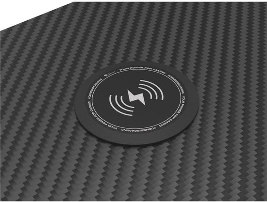 Grote RGB Gaming Bureau - 160x75 cm - Carbon Afwerking - Verstelbare Verlichting — afbeelding 5