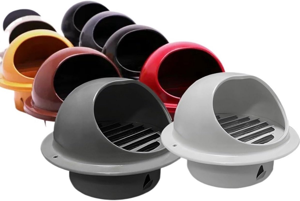 Ronde Ventilatie Rooster RVS 304 - Luchtafvoer Roosters voor Binnen en Buiten