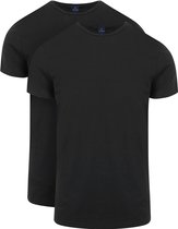 Convient - Lot de 2 T-shirts O-Neck Zwart - M - Coupe moderne