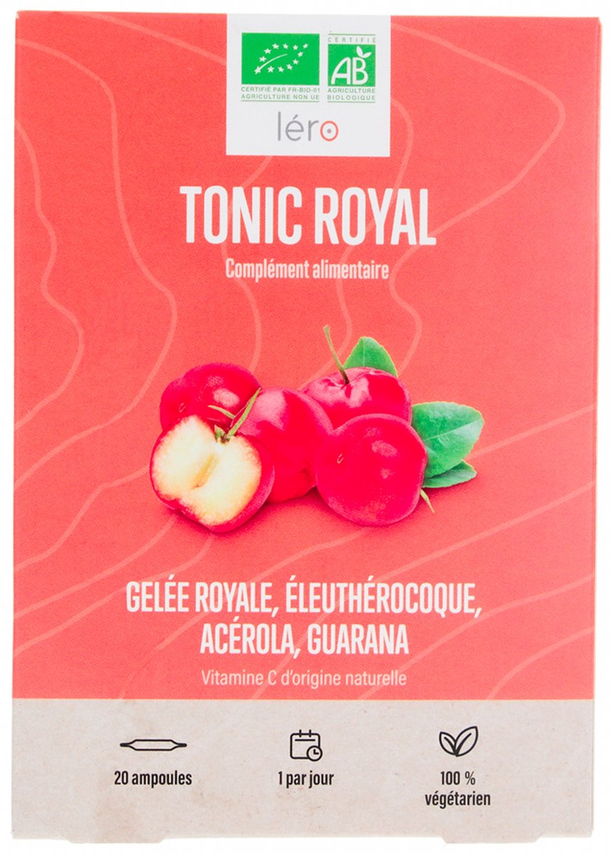 Léro Tonic Royal Organic 20 Flacons