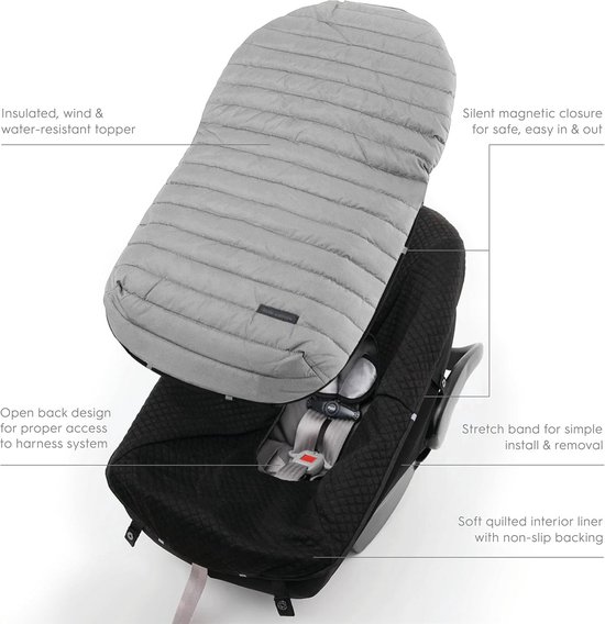 Universele Voetenzak voor Babyautostoel en Reiswieg - Weerbestendig en Warm van Universele — afbeelding 4