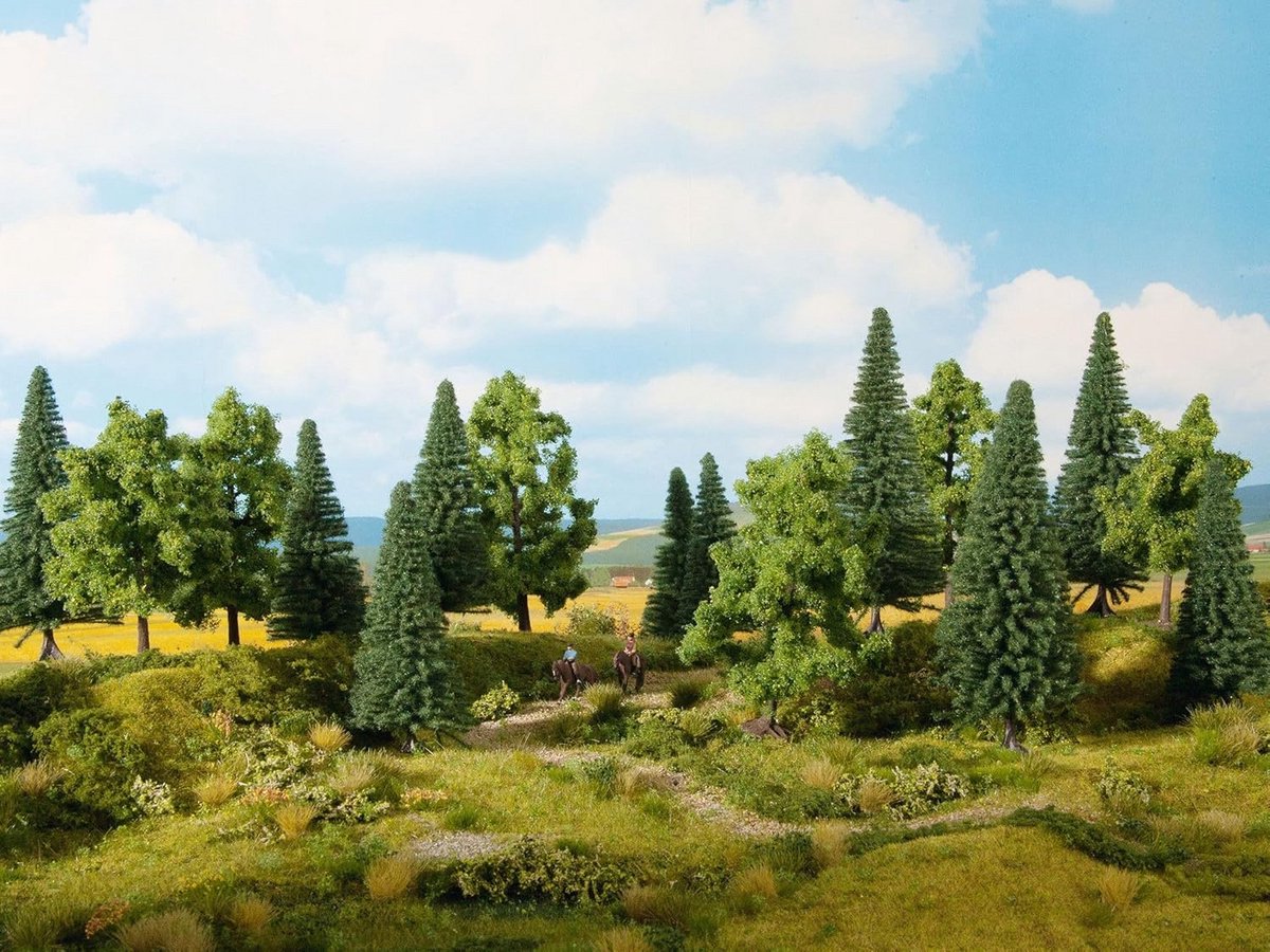 6 Gemengde Modellering Bomen 14-18 cm