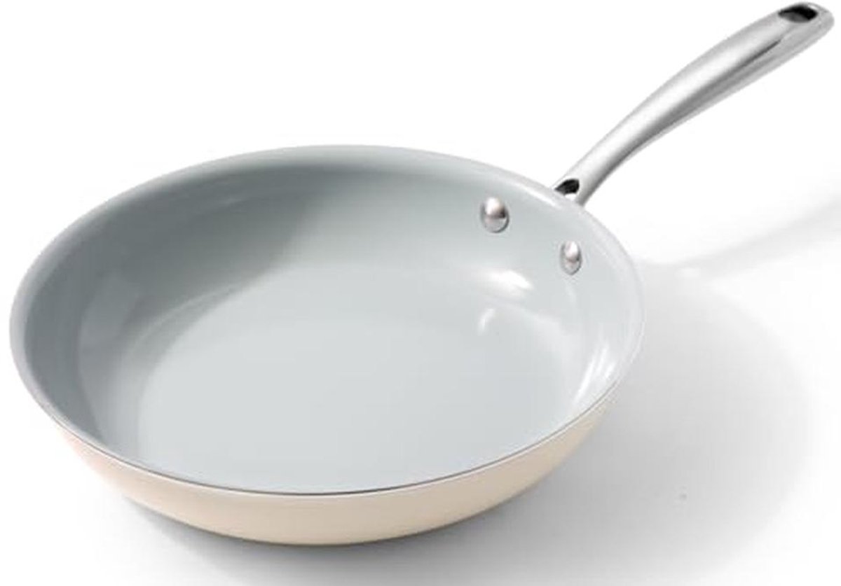 Keramische Koekenpan - 9,5 Inch Antiaanbakpan voor Gezond Koken