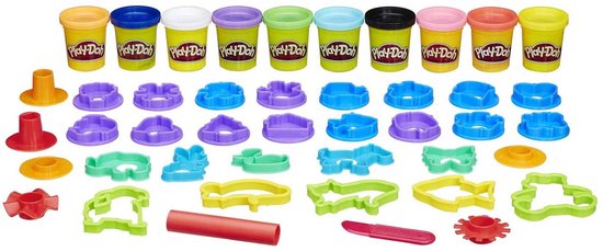 Play-Doh Toolkit met +30 Onderdelen & 10 Kleipotjes