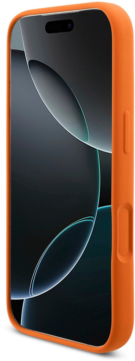 Red Bull Racing Silicone Red Ring Back Cover hoesje met MagSafe voor Apple iPhone 17 Pro - Oranje van Merkloos — afbeelding 4