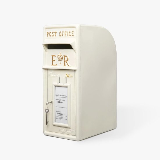 Postbus, Retro Op De Muur Gemonteerd Afsluitbaar Brievenbus Waterbestendig Groot Capaciteit Metaal Brievenbus Letterbox (Color : Flat light white-B, Size : Ordinary Postbus, Retro Op De Muur Gemonteerd Afsluitbaar Brievenbus Waterbestendig Groot Capaciteit Metaal Brievenbus Letterbox (Color : Flat light white-B, Size : Ordinary